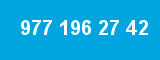 977 196 27 42 977 196 27 42